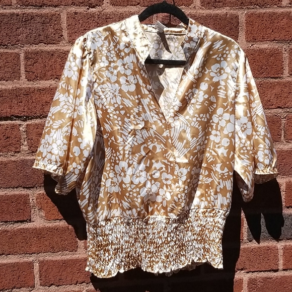 bill blass Tops - Bill Blass Sz XL VGUC Blouse Silky